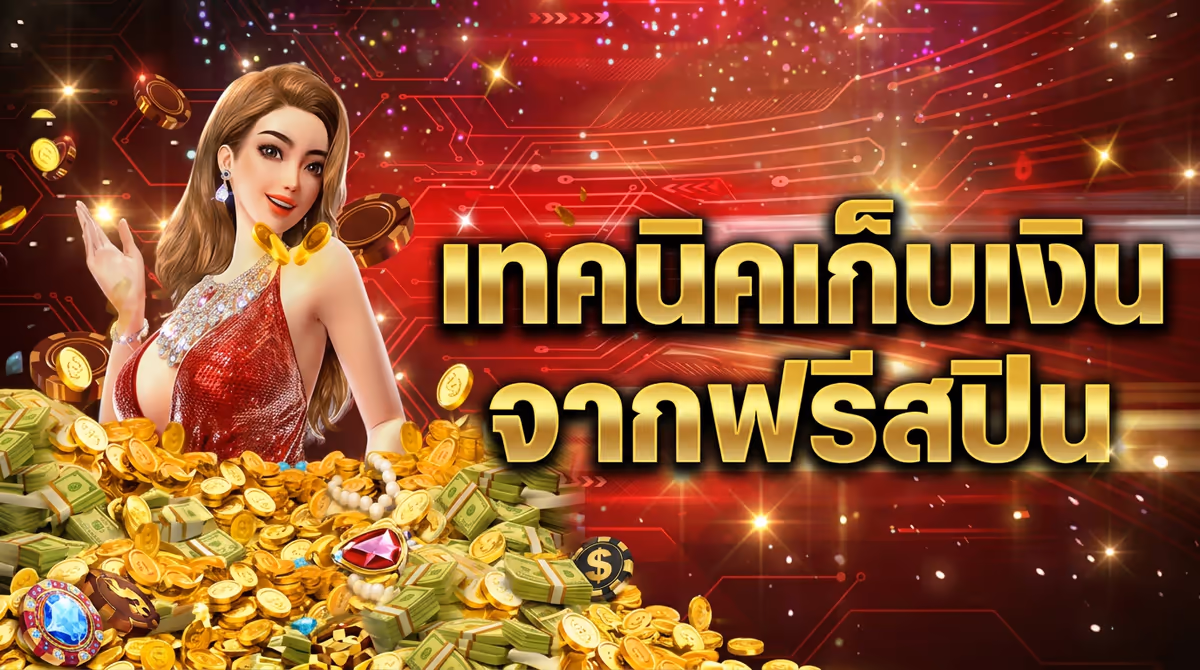 ฟรีสปินแตกยังไง? เทคนิคเก็บเงินจากโบนัสรอบที่คนมักมองข้าม